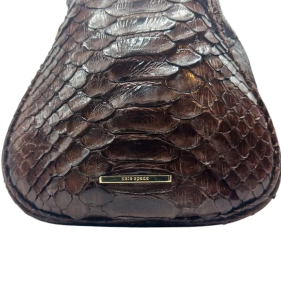 Kate Spade Collect Line Snake Skin Hand Bag - Picture 10 of 11